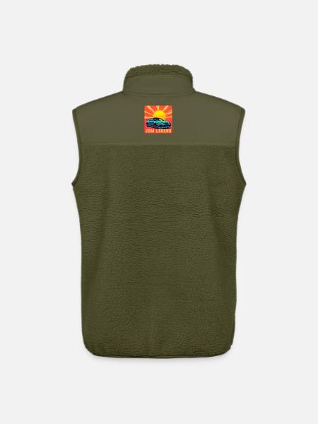 JDM Legend Sunrise - Unisex Sherpa Gilet by Stanley/Stella - khaki
