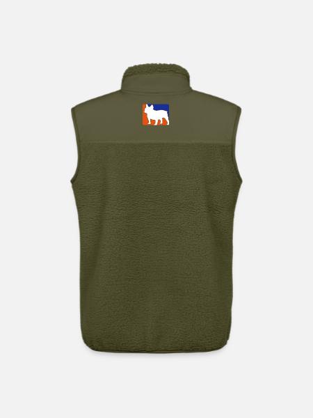 french bulldog1 - Unisex Sherpaweste von Stanley/Stella - Khaki