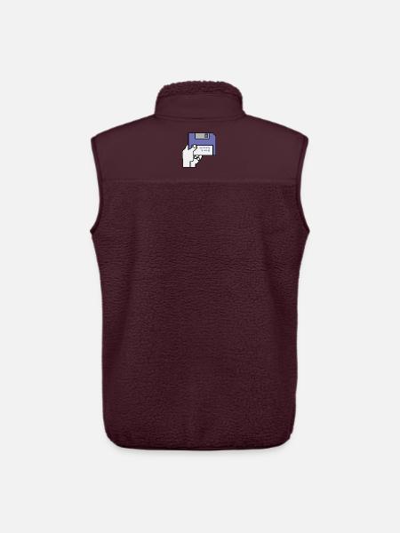Banc de travail - Veste sans manches sherpa unisexe Stanley/Stella - maroon