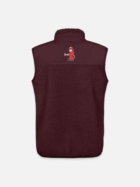 Firefighter - Unisex Sherpa Gilet by Stanley/Stella - maroon