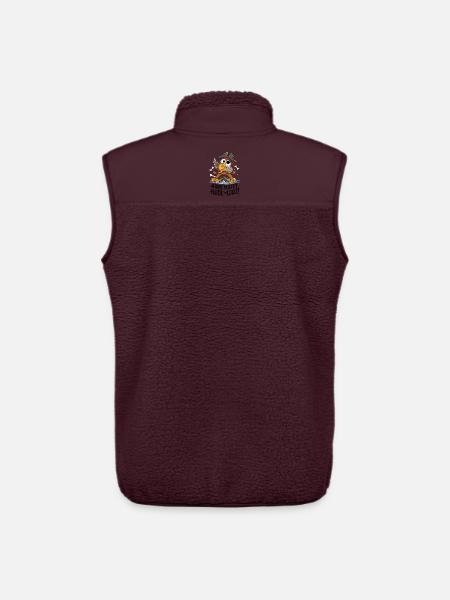 Hodl The Loot! - Unisex Sherpa Gilet by Stanley/Stella - maroon
