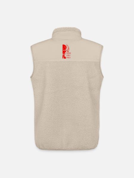 César 4 - Veste sans manches sherpa unisexe Stanley/Stella - beige