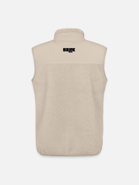 Balek - Veste sans manches sherpa unisexe Stanley/Stella - beige
