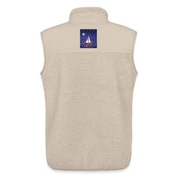 Sterne sind mein Wegweiser - Unisex Sherpaweste von Stanley/Stella - Beige - Hinten - AI Model Male 178 light (178cm)