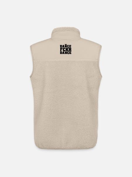 Danse Fckr Danse - Veste sans manches sherpa unisexe Stanley/Stella - beige