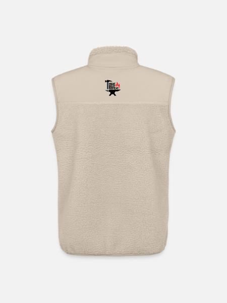 Heat, Beat, Repeat - Unisex Sherpa Gilet by Stanley/Stella - beige