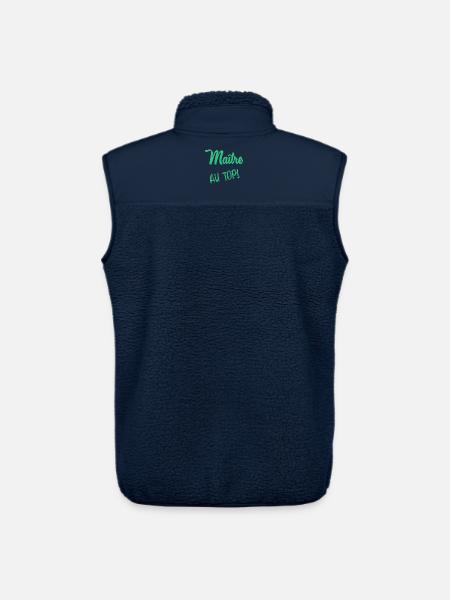 MASTER - Unisex Sherpa Gilet by Stanley/Stella - navy