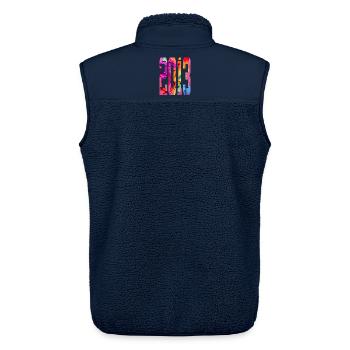 BUNT 13TH BIRTHDAY 2013 - Unisex Sherpa Gilet by Stanley/Stella - navy - Back - AI Model Male 178 light (178cm)