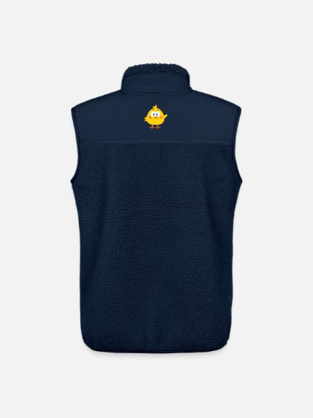 Little chick - Unisex Sherpa Gilet by Stanley/Stella - navy