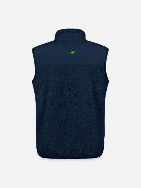 Vegan - Unisex Sherpaweste von Stanley/Stella - Navy