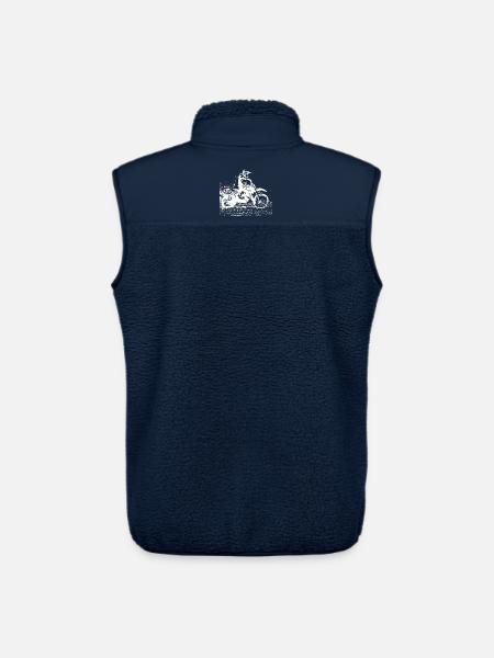 enduro weiss - Unisex Sherpaweste von Stanley/Stella - Navy