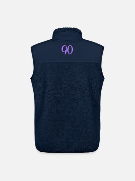 90 - Unisex Sherpa Gilet by Stanley/Stella - navy