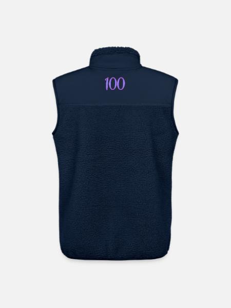 100 - Veste sans manches sherpa unisexe Stanley/Stella - marine