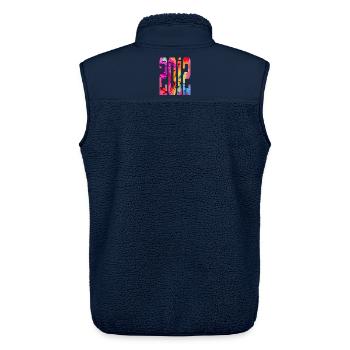 BUNT 14TH BIRTHDAY 2012 - Unisex Sherpa Gilet by Stanley/Stella - navy - Back - AI Model Male 178 light (178cm)