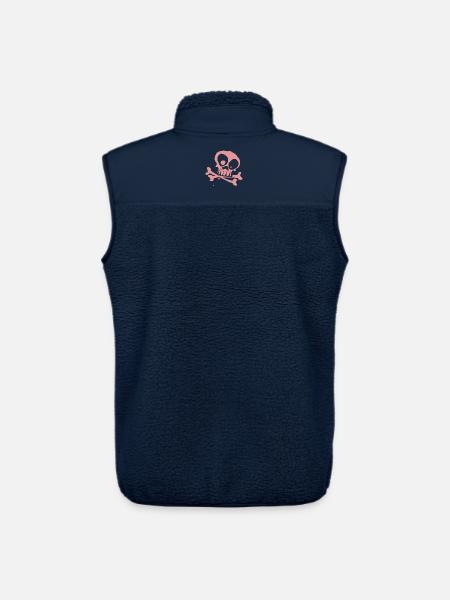 bone - Unisex Sherpaweste von Stanley/Stella - Navy