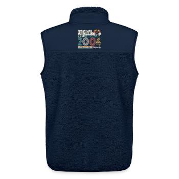Juli 2004 Geburtstag Juli 2004 Geschenk - Unisex Sherpaweste von Stanley/Stella - Navy - Hinten - AI Model Male 178 light (178cm)