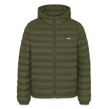 Koi-BogenBunter Spritzer - Lightweight Männer Steppjacke von Stanley/Stella - Khaki - Vorne