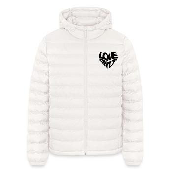 LOVE SYLT HERZ - Lightweight Männer Steppjacke von Stanley/Stella - Gebrochenes Weiß - Vorne