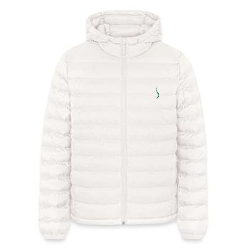 Physio 8 Logo - Lightweight Männer Steppjacke von Stanley/Stella - Gebrochenes Weiß - Vorne