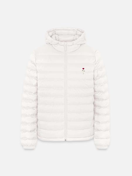 Rose - Lightweight Men’s Padded Jacket by Stanley/Stella - off white