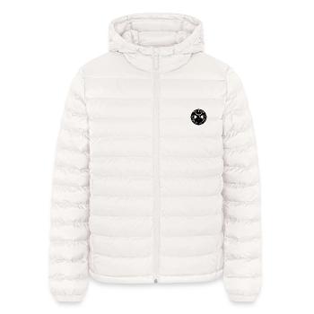 Logo Badge mit 93 auf den Schultern - Lightweight Männer Steppjacke von Stanley/Stella - Gebrochenes Weiß - Vorne