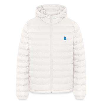 Physio 12 Logo - Lightweight Männer Steppjacke von Stanley/Stella - Gebrochenes Weiß - Vorne