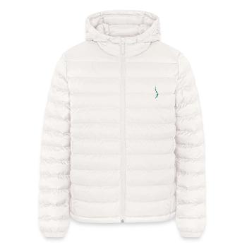 Physio 9 Logo - Lightweight Männer Steppjacke von Stanley/Stella - Gebrochenes Weiß - Vorne