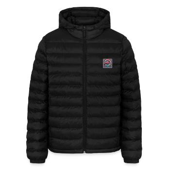 Flamingo#1 - Lightweight Männer Steppjacke von Stanley/Stella - Schwarz - Vorne
