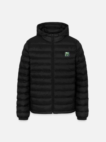 Bananenblatt 1 - Lightweight Männer Steppjacke von Stanley/Stella - Schwarz