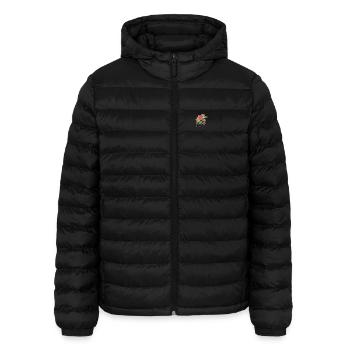 Stern von Bethlehem – Weihnachtsbotanischer Jahrgang - Lightweight Männer Steppjacke von Stanley/Stella - Schwarz - Vorne