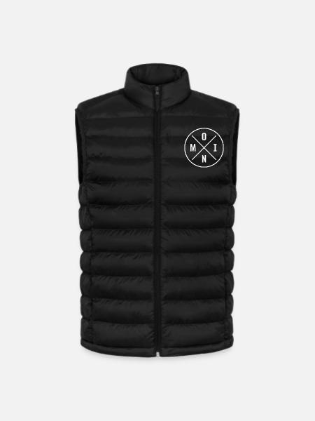 Moin - Lightweight Männer Steppweste von Stanley/Stella - Schwarz