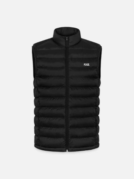 PEACE. - Schlicht und Aussagekräftig - Lightweight Männer Steppweste von Stanley/Stella - Schwarz