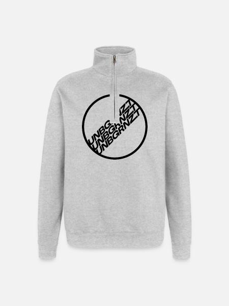 UNBGRNZT 2025 - Quarter-Zip Sweatshirt - heather grey