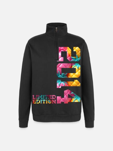12TH BIRTHDAY LIMITED EDITION 2014 - Quarter-Zip Sweatshirt - black