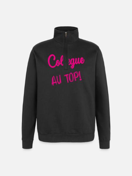 RETIREMENT. RETIREMENT. RETIRED. RETIREMENT - Quarter-Zip Sweatshirt - black