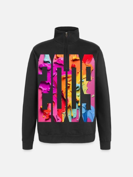 BUNT 17TH BIRTHDAY 2009 - Quarter-Zip Sweatshirt - black