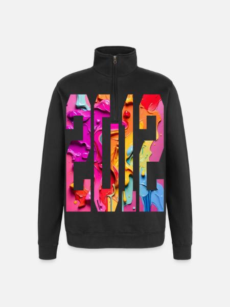 BUNT 14TH BIRTHDAY 2012 - Quarter-Zip Sweatshirt - black