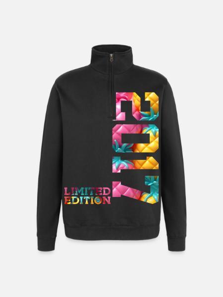 9TH BIRTHDAY LIMITED EDITION 2017 - Quarter-Zip Sweatshirt - black