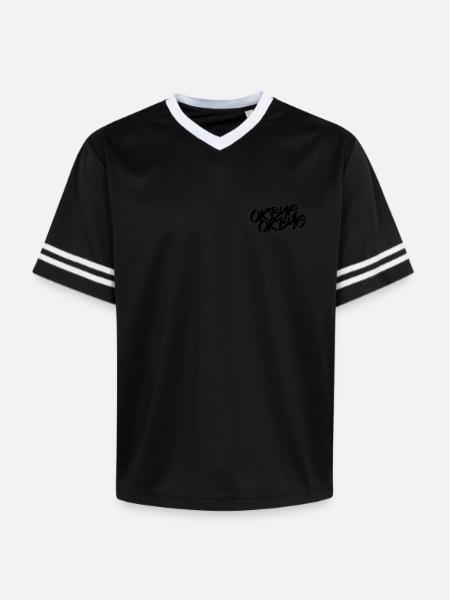 OKBYEOKBYE - Unisex Football Style Mesh T-Shirt -