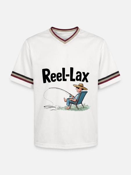 Reel laxiste - T-shirt de foot unisexe en mesh - blanc cassé/bordeaux