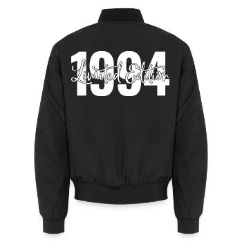 Edition limitée 1994 - Bomber unisexe - noir - Dos - AI Model Male 185 light (185cm)