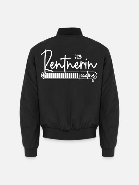 Rentnerin 2026 Loading - Unisex Bomberjacke - Schwarz
