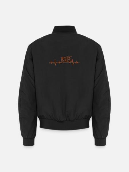 feuerwehr - Unisex Bomberjacke - Schwarz