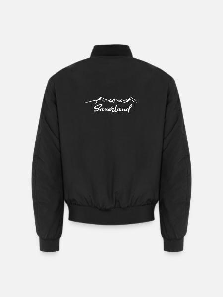 Sauerland Skyline - Unisex Bomberjacke - Schwarz