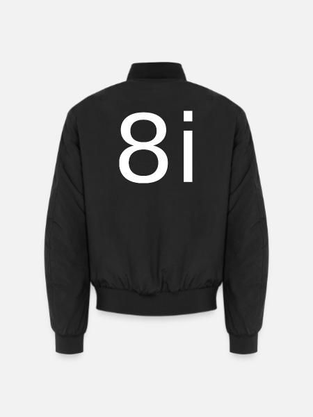 8i - Unisex Bomberjacke - Schwarz
