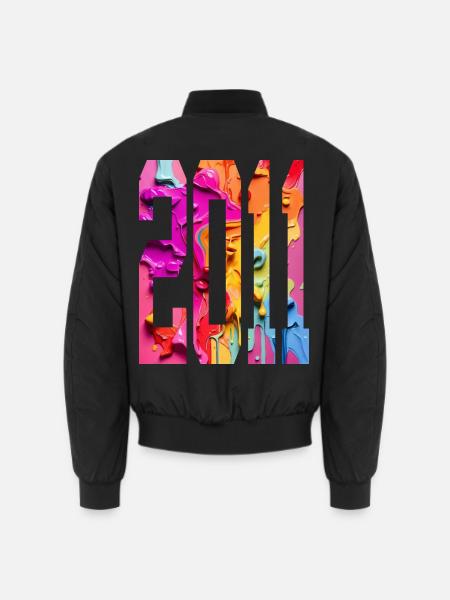 BUNT 15TH BIRTHDAY 2011 - Unisex Bomber Jacket - black