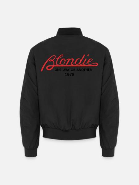 Blondie - Unisex Bomberjacke - Schwarz