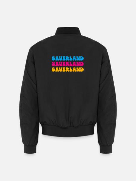 Sauerland - Unisex Bomberjacke - Schwarz