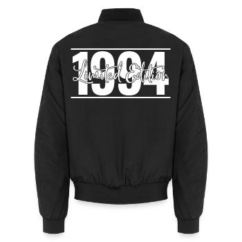 Edition limitée 1994 - Bomber unisexe - noir - Dos - AI Model Male 185 light (185cm)