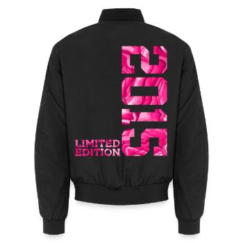 11E ANNIVERSAIRE ÉDITION LIMITÉE ROSE 2015 - Bomber unisexe - noir - Dos - AI Model Male 185 light (185cm)